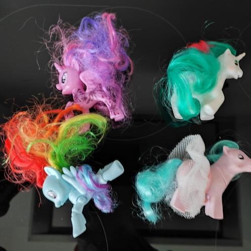 *50	MY LITTLE PONEY     4 paardjes assortie  *  prijsje:  19, Kinderen en Baby's, Speelgoed | My Little Pony, Gebruikt, Ophalen