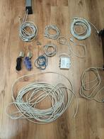 Antenne versterker en lot antenne en telefoo. kabels, Audio, Tv en Foto, Ophalen of Verzenden, Gebruikt