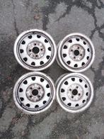 4 stalen velgen 4x100, Auto-onderdelen, Banden en Velgen, Ophalen, Gebruikt, Personenwagen, Velg(en)