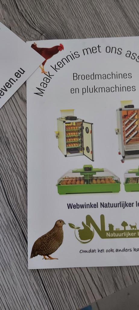 broedmachine en uitkipmachine, Dieren en Toebehoren, Pluimvee | Toebehoren, Zo goed als nieuw, Broedmachine, Ophalen of Verzenden