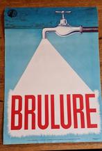 Anpat/AIB, Calisto Peretti affiche securite veiligheid,'80, Antiek en Kunst, Ophalen of Verzenden