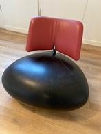 Twee Leolux Pallone fauteuils, Ophalen, Gebruikt, Leer
