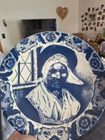 groot wandbord delfts blauw, Antiek en Kunst, Ophalen