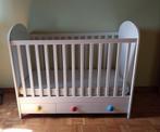 GONATT babybedje, wit, 60x120 cm, Kinderen en Baby's, Kinderkamer | Bedden, Ophalen, Gebruikt, Minder dan 140 cm, Matras