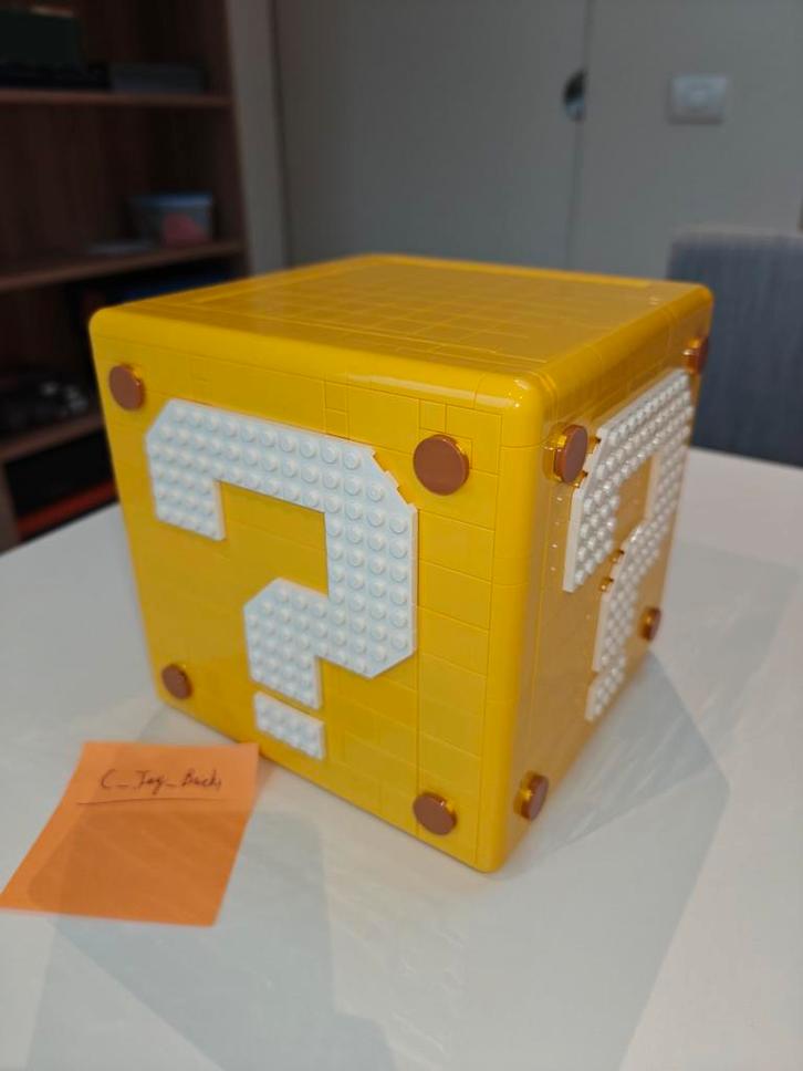 Lego Super Mario 71395 Super Mario 64 Question Mark Block, Kinderen en Baby's, Speelgoed | Duplo en Lego, Zo goed als nieuw, Lego