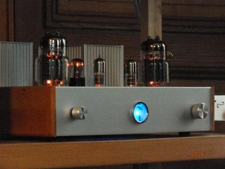 Ampli à Lampes 2x18W SE  "made in Germany", TV, Hi-fi & Vidéo, Amplificateur à lampes, Amplificateur, Enlèvement