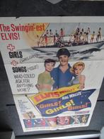 Elvis Girls, Girls, Girls Origineel USA cinemaposter zeldzaa, Verzamelen, Ophalen of Verzenden, Zo goed als nieuw, Film, Poster