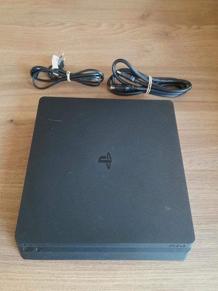 Playstation 4 slim, Games en Spelcomputers, Spelcomputers | Sony PlayStation 4, Zo goed als nieuw, Slim, Ophalen