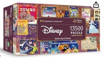Disney golden of age puzzel 13500 stukjes. 