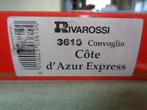 CIWL Rivarossi 3610   3d set  Cote d'Azur Express   150 E, Overige merken, Treinset, Gelijkstroom, Ophalen of Verzenden