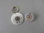 badge + sleutelhanger ADEPS ondersteuning topsport, Verzenden, Zo goed als nieuw, Sport