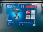 Bosch GSR18-2-LI in L box professioneel met 2 x accu 1,5 ah, Ophalen of Verzenden, Gebruikt