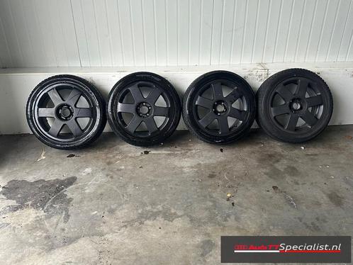 Winterbanden set op 17" velgen Audi TT MK1 ( 1998-2006 ), Auto-onderdelen, Banden en Velgen, Banden en Velgen, Winterbanden, 17 inch