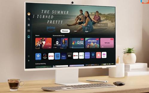 Samsung 32″ LED — Slimme monitor M8, Audio, Tv en Foto, Televisies, Nieuw, LED, 60 tot 80 cm, 4k (UHD), Samsung, 100 Hz, Smart TV
