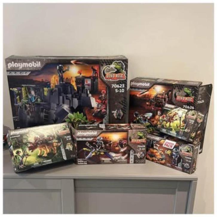 Playmobil- DINO SET compleet, Kinderen en Baby's, Speelgoed | Playmobil, Nieuw, Complete set, Ophalen of Verzenden