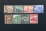 Serie postzegels Duitse rijk uitgave 1940, Verzenden, Duitse Keizerrijk, Gestempeld