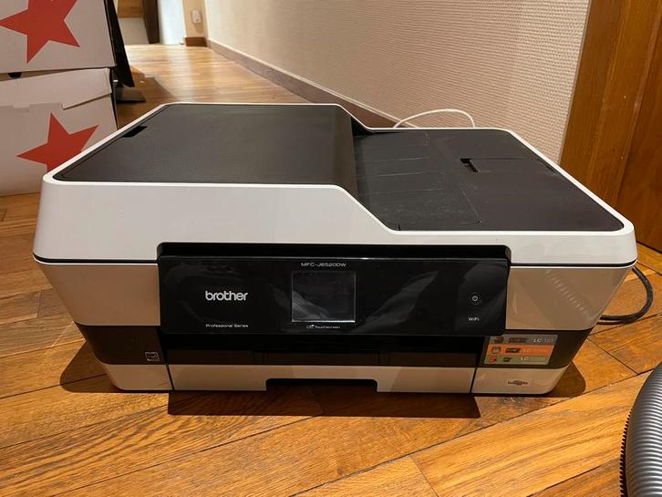 Printer Brother MFC-J6520DW, Computers en Software, Printers, Gebruikt, All-in-one, Inkjetprinter, Faxen, Kleur printen, Kopieren