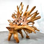 Large Brutalist 1970's Root chair from a tree stump., Antiek en Kunst, Curiosa en Brocante, Ophalen