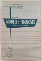 Livre ancien de 1962 : "Modèles français. Cours supérieur", Enlèvement, Lizin M.