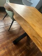 Unieke eiken tafel, Huis en Inrichting, Ophalen, Zo goed als nieuw
