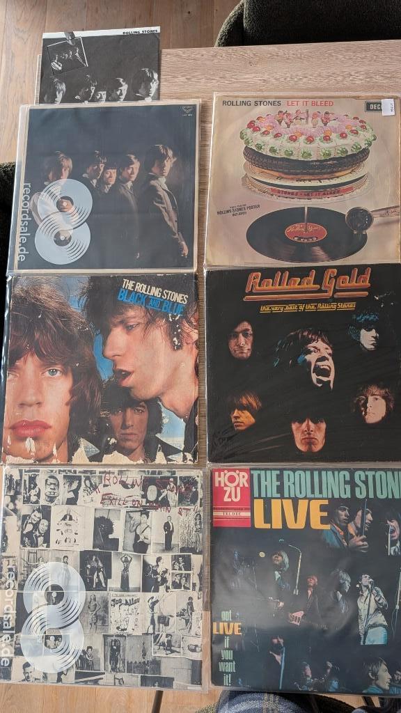 Lp vinyl collectie, The Rolling Stones, CD & DVD, Vinyles | Rock, Comme neuf, Rock and Roll, 12 pouces, Enlèvement