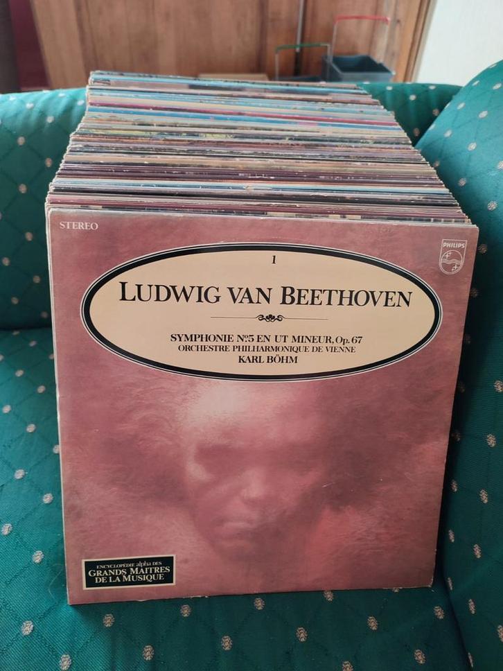 Collection vinyles "Les grands maîtres de la musique", Cd's en Dvd's, Vinyl | Hiphop en Rap, Zo goed als nieuw, Ophalen