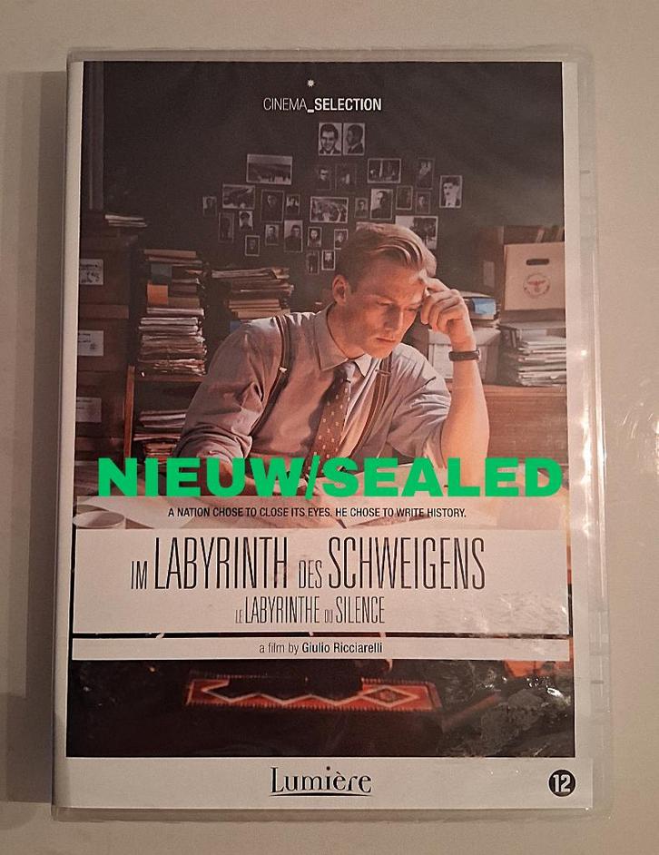 NIEUW UITERST ZELDZAAM:Im Labyrinth Des Schweigens(oorlogsdr, CD & DVD, DVD | Drame, Neuf, dans son emballage, Drame historique