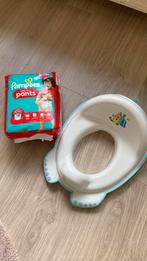 WC-bril verkleiner Bumba+ pakket pampers, Kinderen en Baby's, Badjes en Verzorging, Ophalen, Zo goed als nieuw
