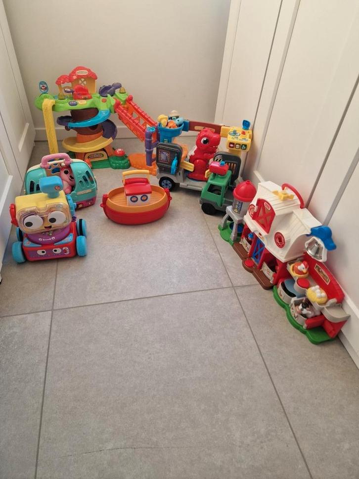 Vtech & fisher price speelgoed., Kinderen en Baby's, Speelgoed | Bouwstenen, Zo goed als nieuw, Ophalen
