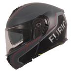 Vito Furio modulaire helm mat zwart/geel ECE22-06, Motoren, Ophalen of Verzenden, Nieuw met kaartje