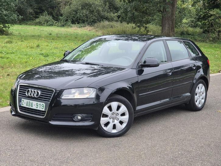 Audi A3 Sportback - 1.6i - 2009 - 129d km onderhoudsboek, Auto's, Audi, Bedrijf, Te koop, A3, ABS, Airbags, Airconditioning, Boordcomputer