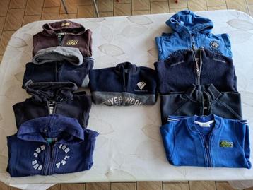 Jas jongen Mt 92, 98, 104 - merken zie detail - 2 euro/jas beschikbaar voor biedingen