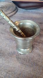 Superbe mortier et pilon art de tranchée 1ere guerre., Enlèvement ou Envoi, Bronze