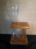 pauwel kwak glas met houten voet nieuw, Verzamelen, Glas en Drinkglazen, Ophalen of Verzenden, Nieuw