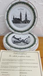 porselijne teljoren 6 stuk van swaenenpoel met goud bezet, Antiek en Kunst, Kunst | Tekeningen en Fotografie, Ophalen