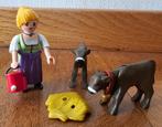 Playmobil Boerin met kalfjes – 4778, Ophalen of Verzenden, Zo goed als nieuw, Complete set