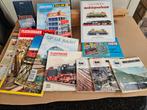 Kaften en boeken van treinen en modelbouw treinen, Ophalen, Gebruikt
