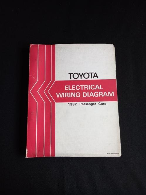 Werkplaatsboek Toyota elektrische schema's 1982, Auto diversen, Handleidingen en Instructieboekjes, Ophalen of Verzenden