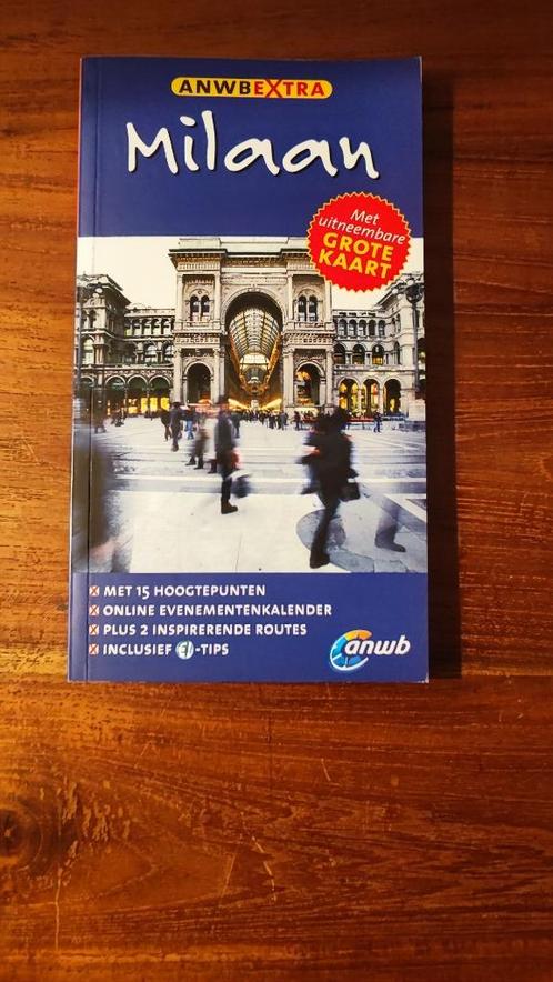 Reisgids Milaan ANWB Extra met kaart, Boeken, Reisgidsen, Gelezen, ANWB, Ophalen of Verzenden