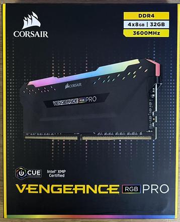 Corsair Vengeance RGB Pro DRR4-3600 32 GB (4x8) CL18 beschikbaar voor biedingen