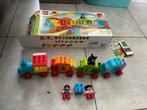Duplo getallentrein 10847, Kinderen en Baby's, Speelgoed | Duplo en Lego, Ophalen, Zo goed als nieuw, Complete set, Duplo