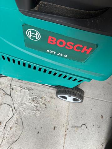 Bosh AXT 25 D hakselaar, Enlèvement, Comme neuf