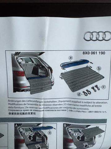 Audi bescherm mat bumper nieuw beschikbaar voor biedingen