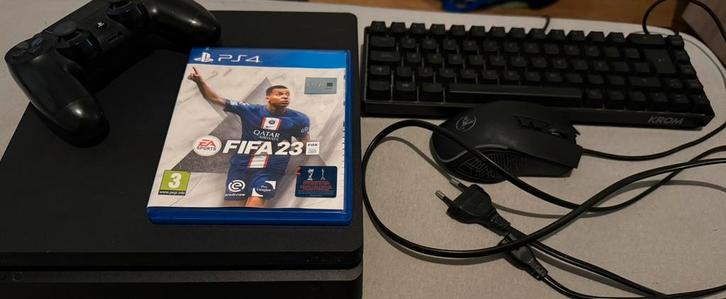 Ps4 Slim 1 TB goede staat, Games en Spelcomputers, Spelcomputers | Sony PlayStation 4, Gebruikt, Slim, 1 TB, Met 1 controller