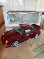 Porsche 911 993 TURBO UT MODELS 1/18 Nikkel in doos, Hobby en Vrije tijd, Ophalen of Verzenden, Zo goed als nieuw, UT Models