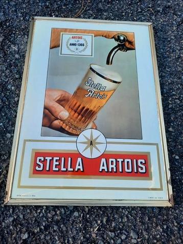 Reclamebord stella artois  beschikbaar voor biedingen
