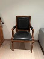 Stijlvolle klassieke armstoel – massief hout, Antiek en Kunst, Ophalen