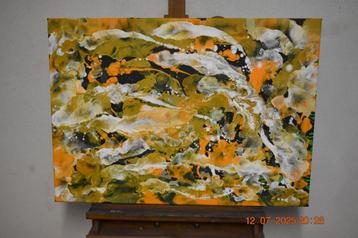 Serie nr. 75 over abstracte schilderijen, door joky kamo beschikbaar voor biedingen
