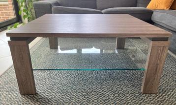 Salontafel Borger, Moins de 50 cm, Autres essences de bois, 50 à 100 cm, Carré