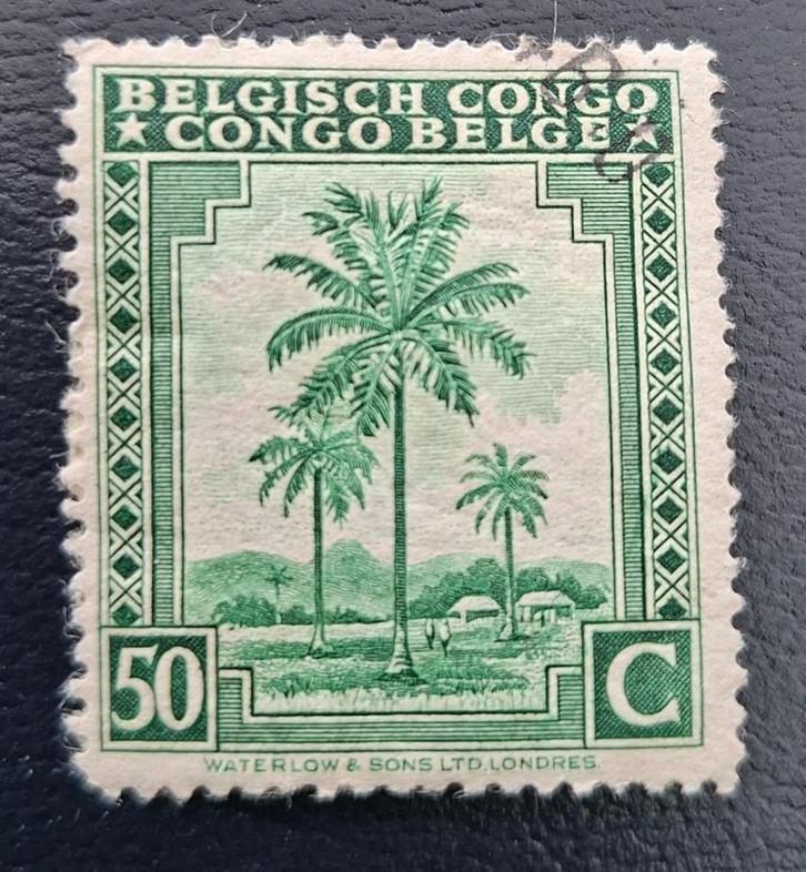 Postzegel Belgisch Congo OBP 234, Postzegels en Munten, Postzegels | Europa | België, Gestempeld, Gestempeld, Ophalen of Verzenden